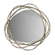 The Modern Metal Tube Decorative Wall Mirror