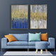Passage of Time Passing 100% Hand Painted Wall Painting (With Outer Floater Frame) - Set of 2
