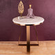 The Three Legged Rose Gold Accent Table