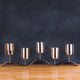 The Wave Inspired five piece Decorative Candle Stand